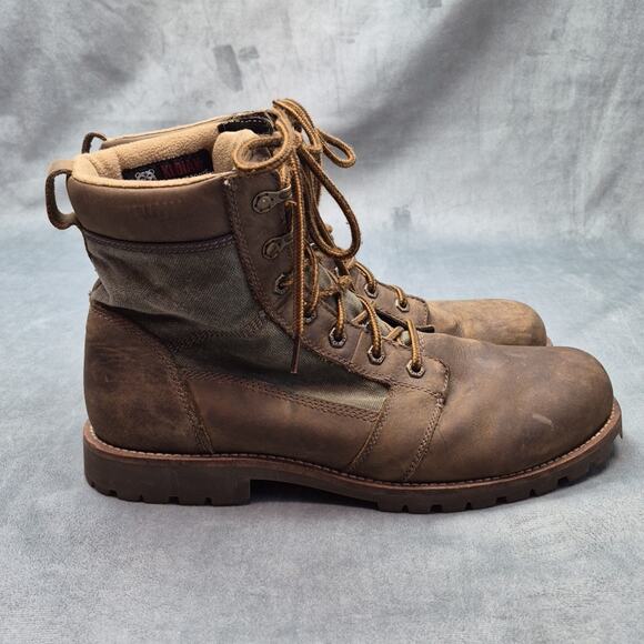 Kodiak Thane Waterproof Boot Brown Leather Mens Size US 13 Ankle Canvas main image 5